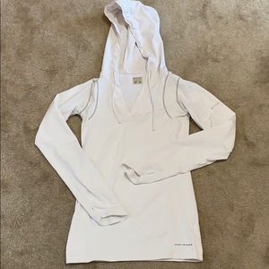 Columbia Omni-Shade White Hoodie Top